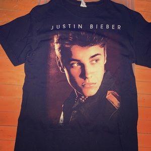 Rare Justin Bieber Believe Tour Tee 2012